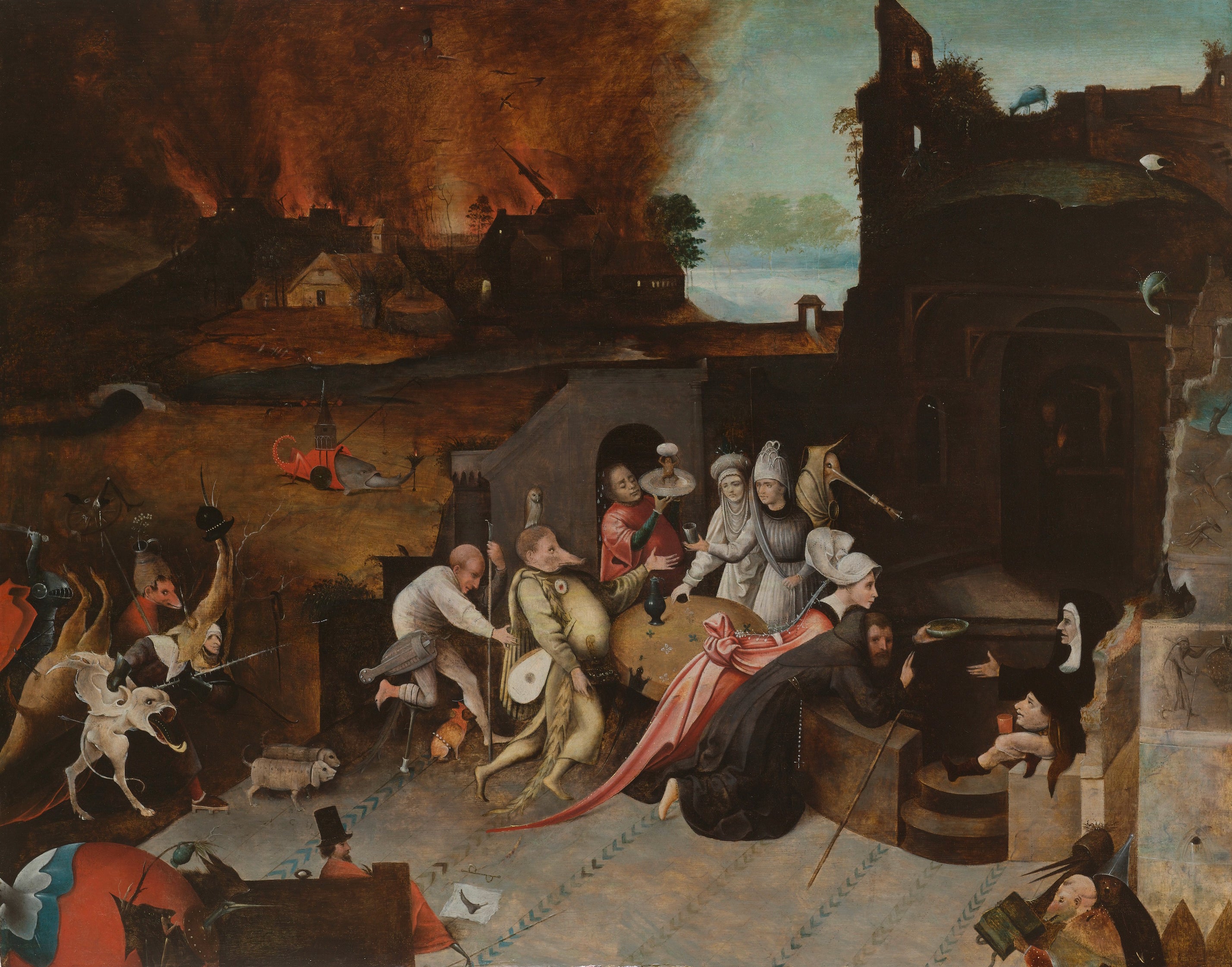 St. Antonys fristelse - Hieronymus Bosch