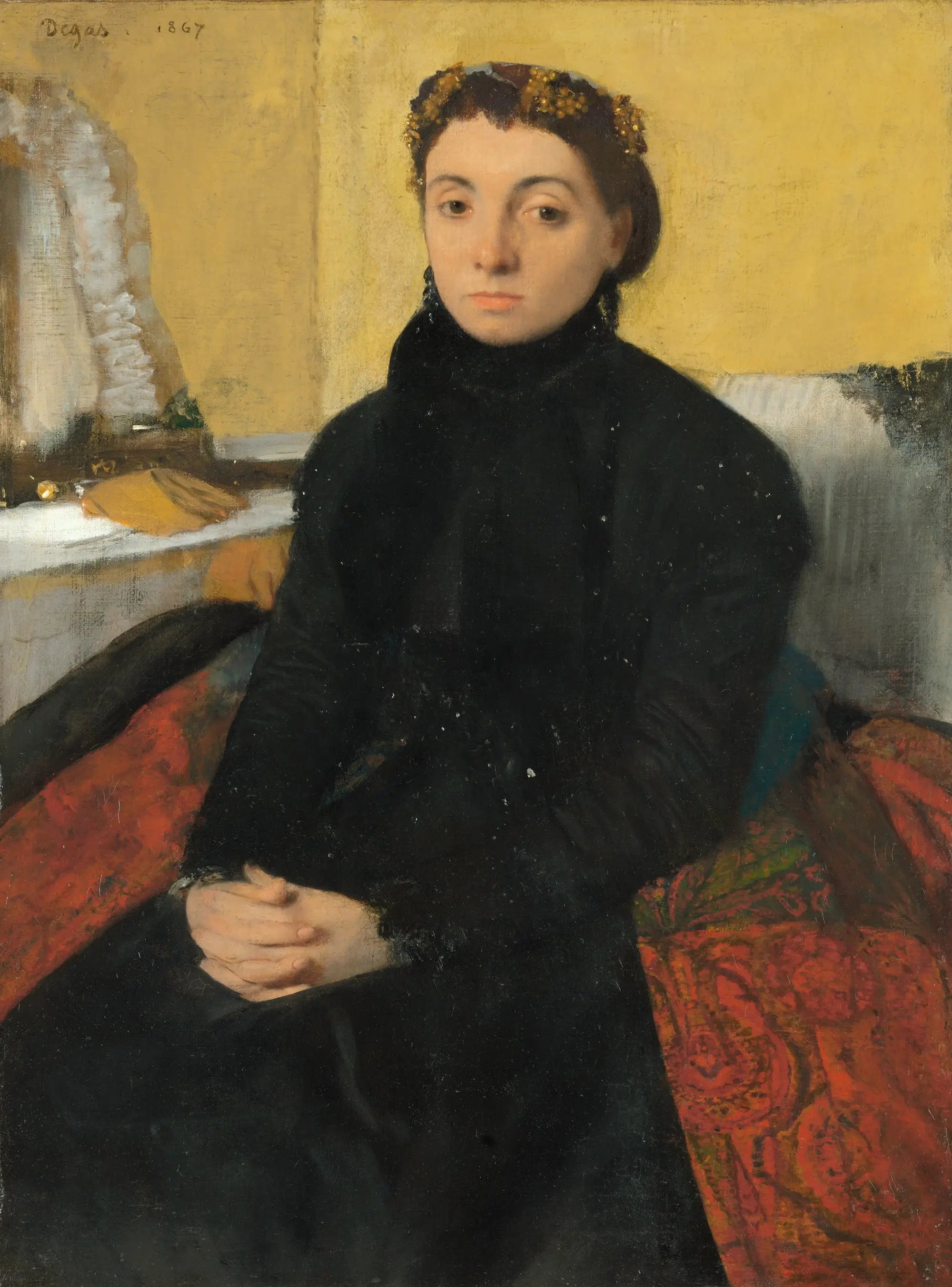 Reproduction du tableau « Joséphine Gaujelin - Edgar Degas » par Alpha Reproduction en peinture à l’huile