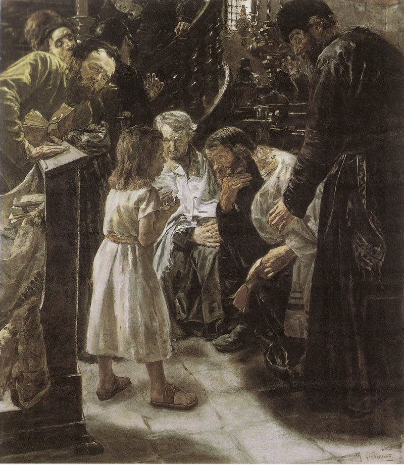 Jesus blant doktorene - Max Liebermann
