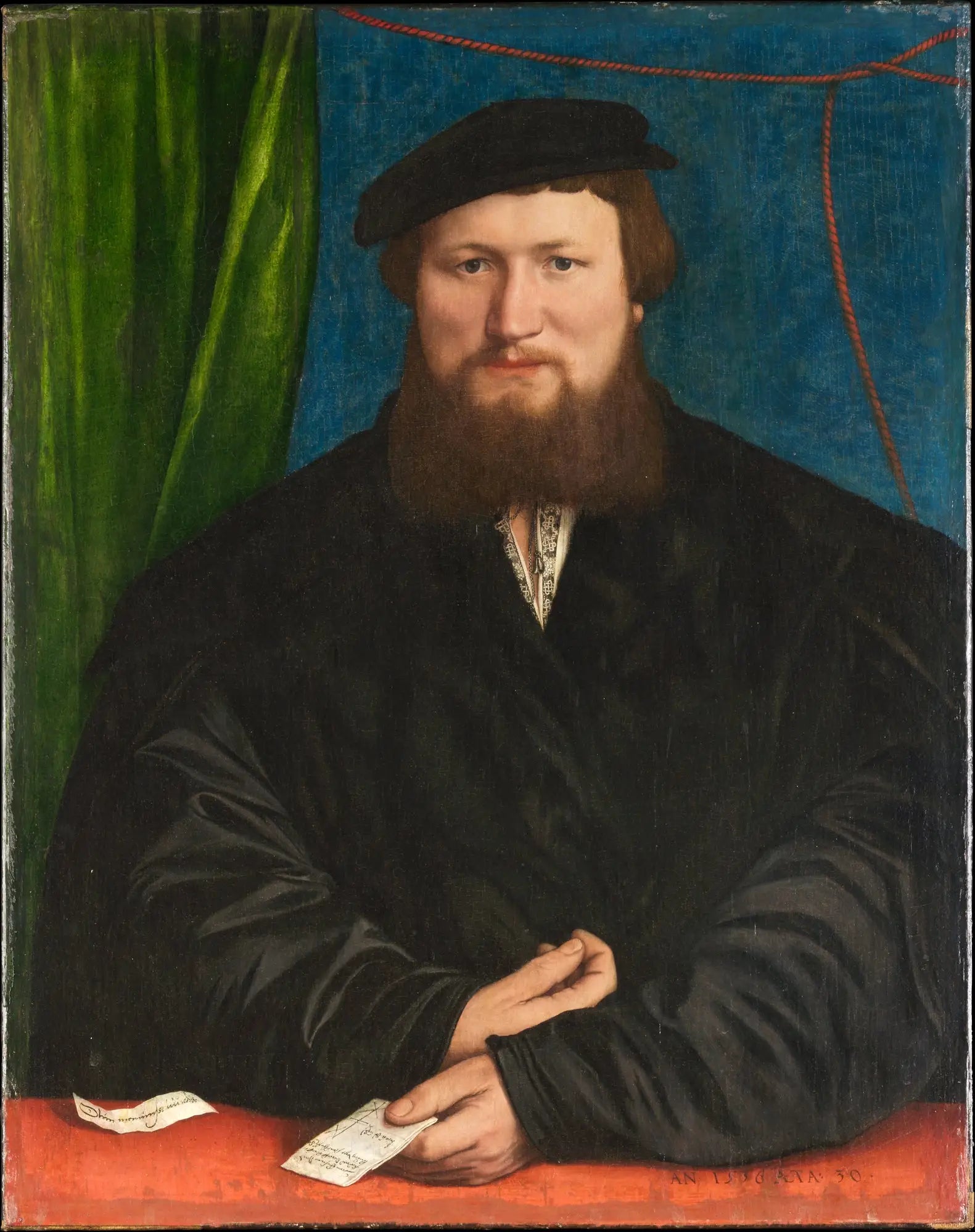 Derick Berck of Cologne - Hans Holbein le Jeune - Alpha Reproduction