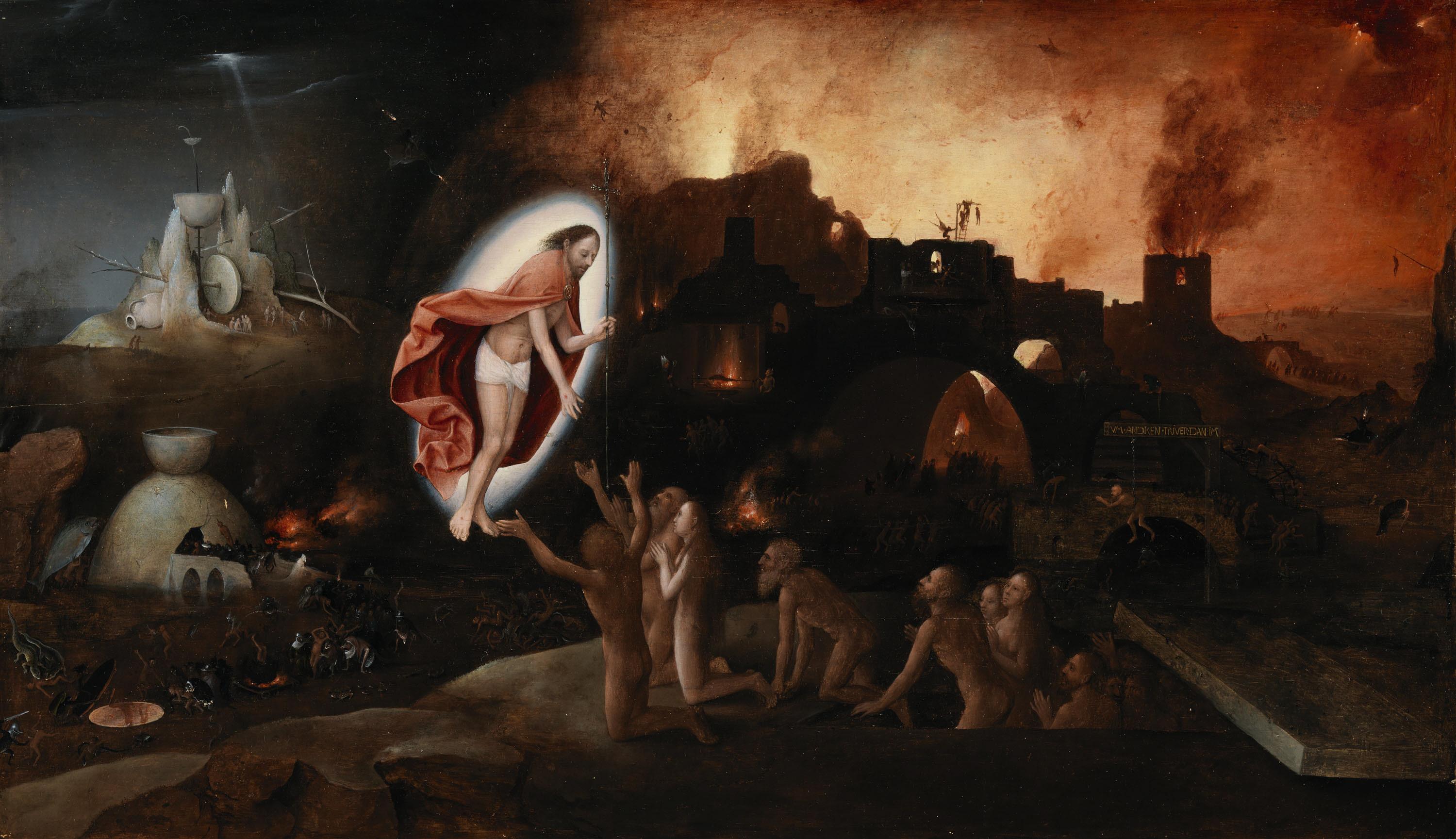 Nedstigningen til limbo - Hieronymus Bosch