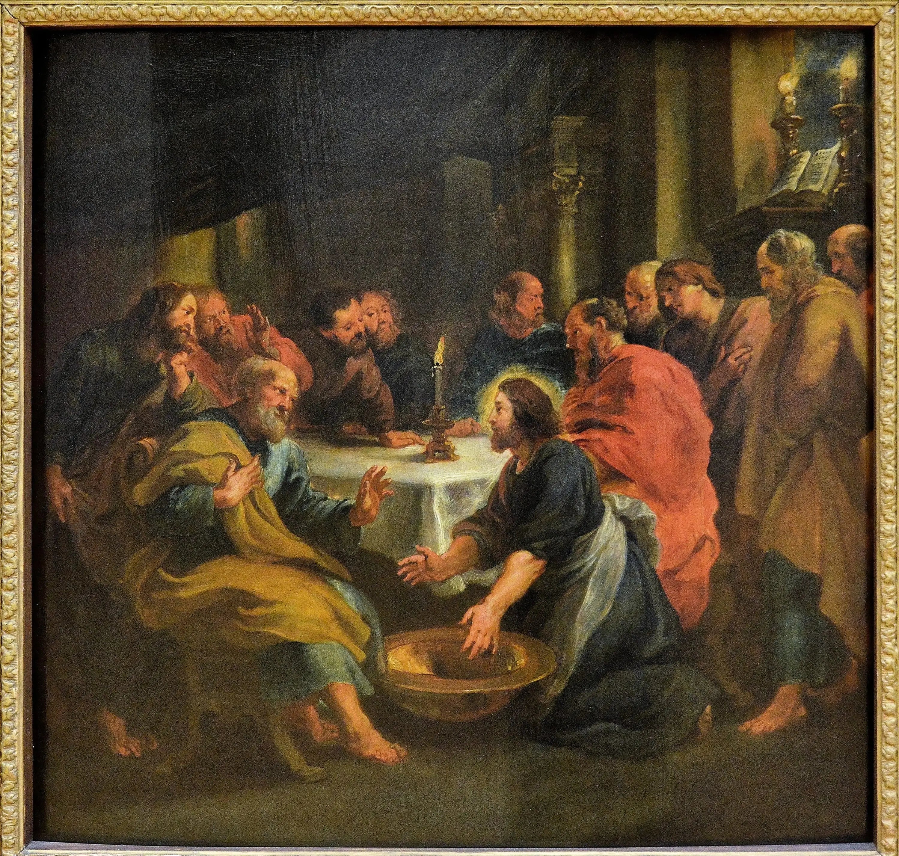 Le Lavement des pieds - Peter Paul Rubens - Alpha Reproduction
