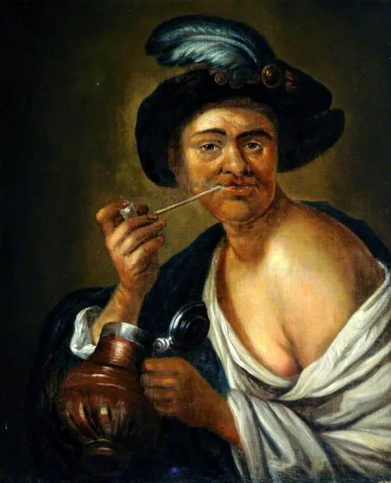 Un joyeux Toper - Dirck van Baburen image 1 copie de tableau peinte à la main