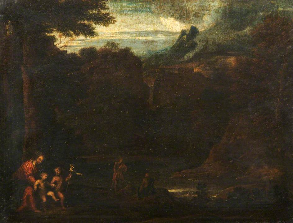 Vierge à l’Enfant avec saint Jean - Domenichino - Alpha Reproduction