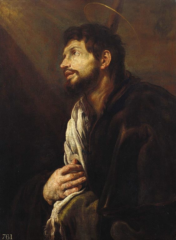 Saint Jacques le Majeur ? - Domenico Fetti image 1 tableau peint à l’huile sur toile