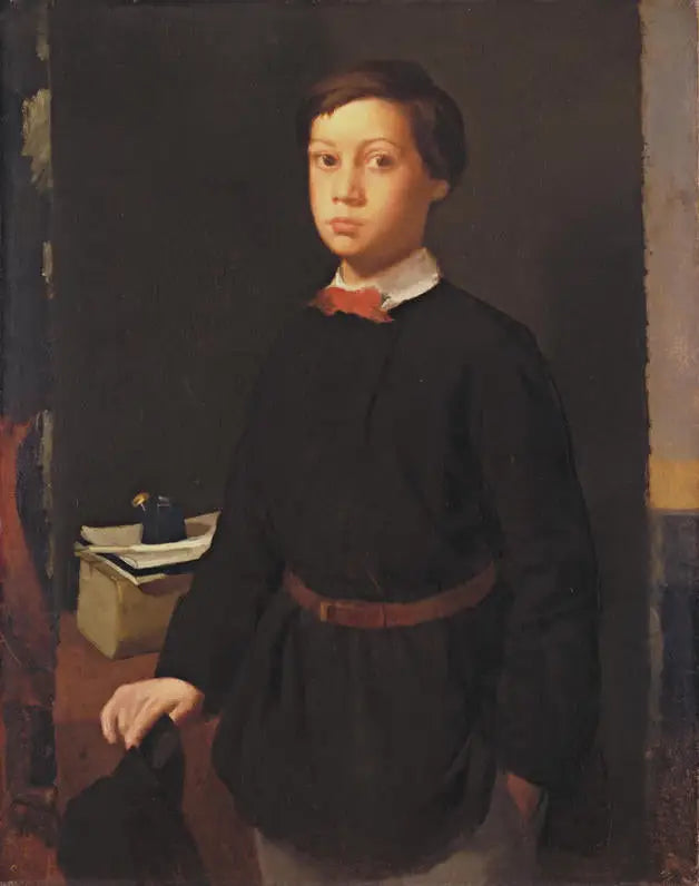 René de Gas ved blekkhuset - Edgar Degas