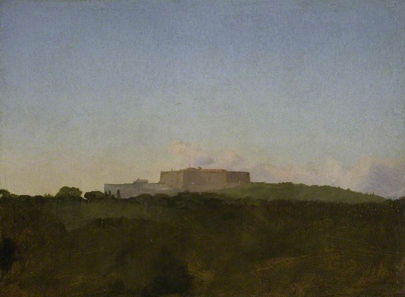 Reproduction du tableau « Château Sant'Elmo, depuis Capodimonte - Edgar Degas » par Alpha Reproduction en peinture à l’huile