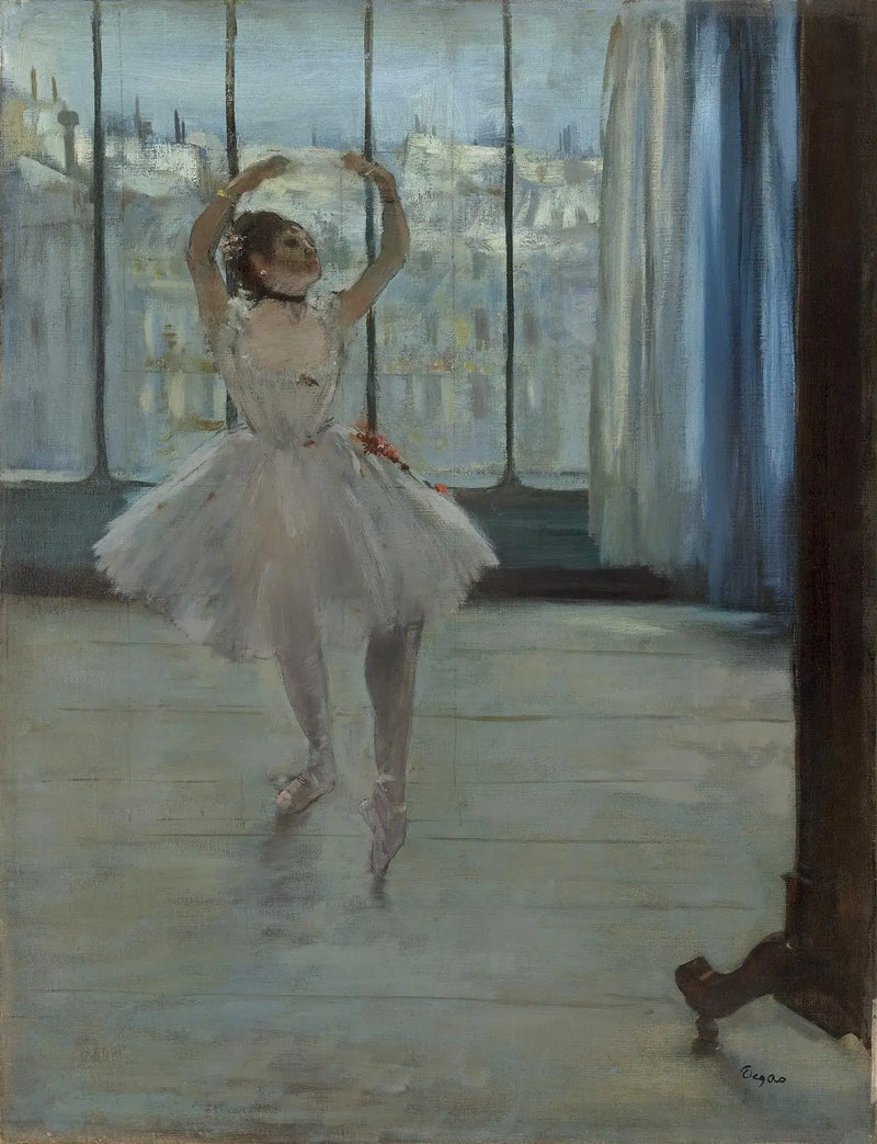Danserinnen i fotografens atelier - Edgar Degas