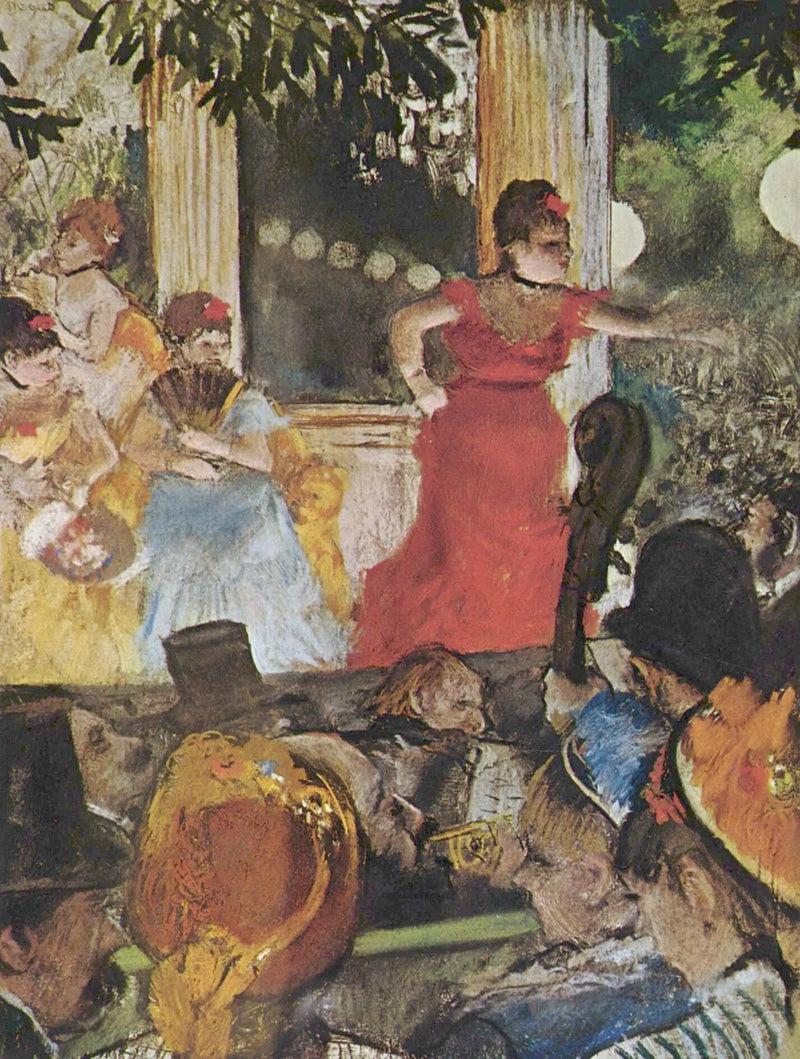 Kafé-konsert ved ambassadørene - Edgar Degas