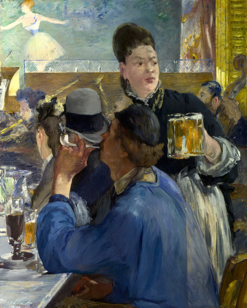 Kaféhjørne - Édouard Manet