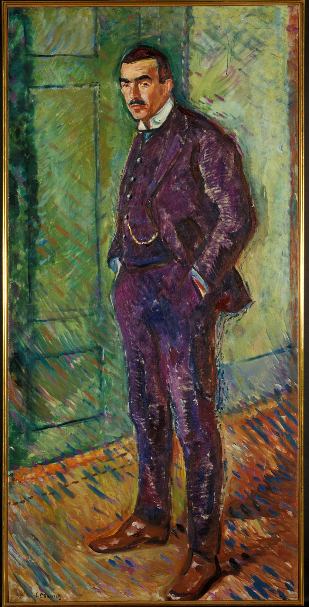 Reproduction du tableau « Jappe Nilssen - Edvard Munch » par Alpha Reproduction en peinture à l’huile