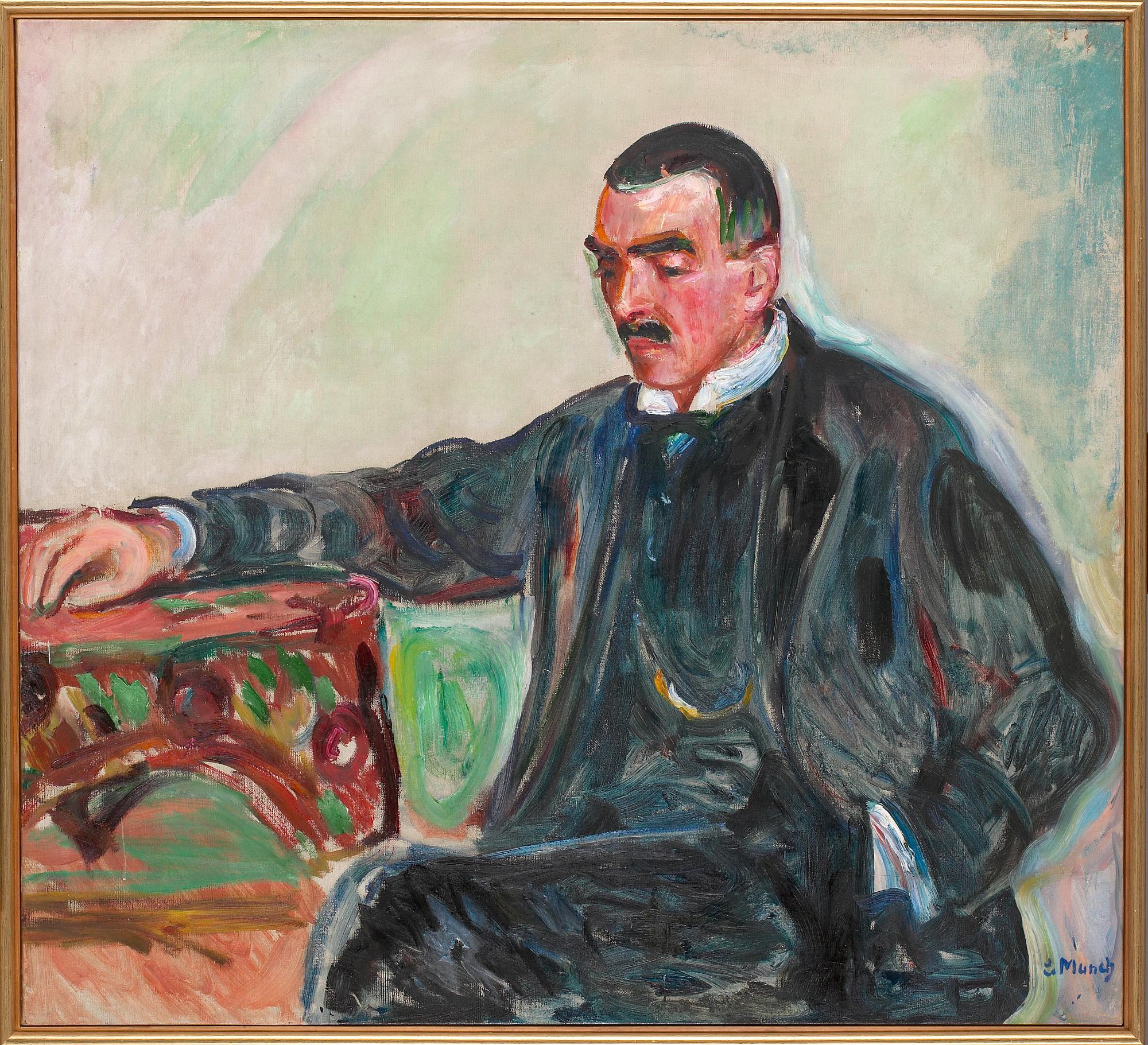 Reproduction du tableau « Jappe Nilssen - Edvard Munch » par Alpha Reproduction en peinture à l’huile