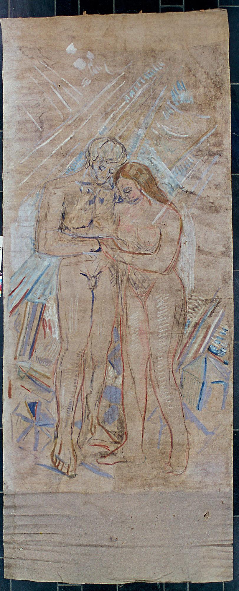 Reproduction du tableau « Nouveaux Rayons - Edvard Munch » par Alpha Reproduction en peinture à l’huile