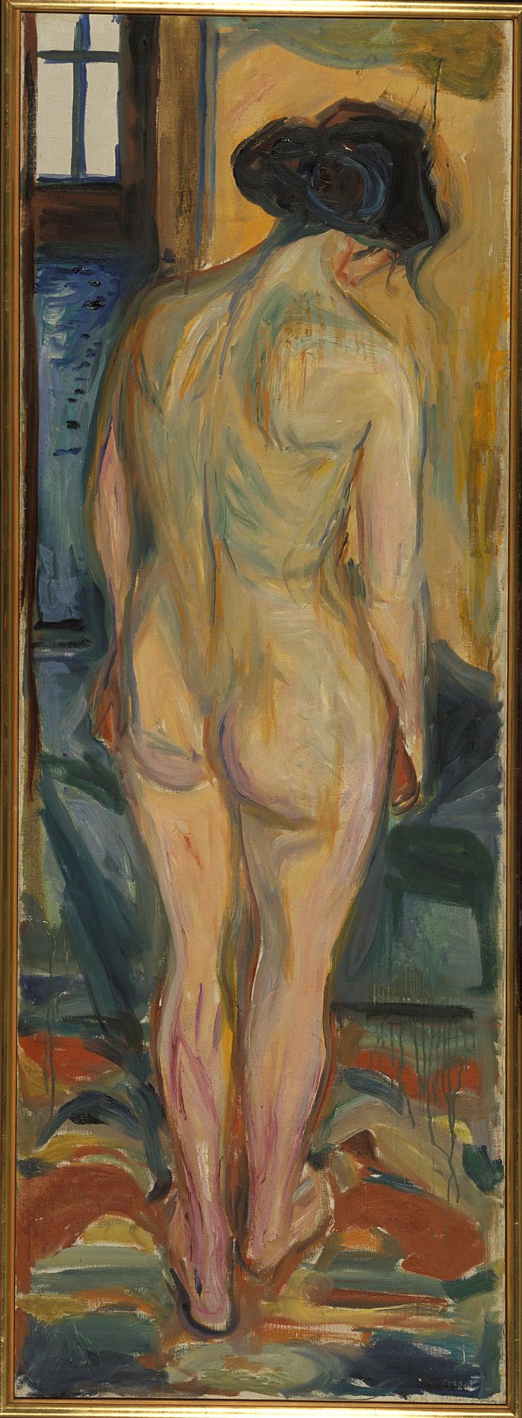 Reproduction du tableau « Nu debout - Edvard Munch » par Alpha Reproduction en peinture à l’huile