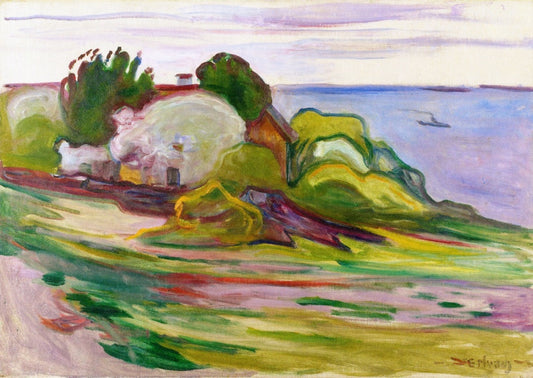 Abres et Torpilleur - Edvard Munch