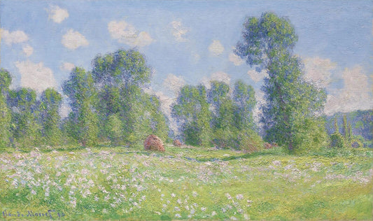 🌸 Vårstemning i Giverny – Claude Monet (1890)