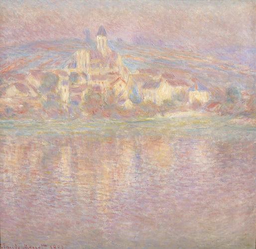🌅 Solnedgangseffekt i Vétheuil – Claude Monet (1901)