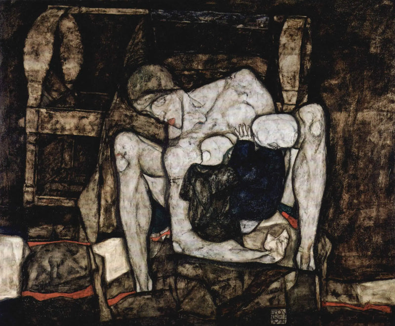Blind mor, eller Mor - Egon Schiele