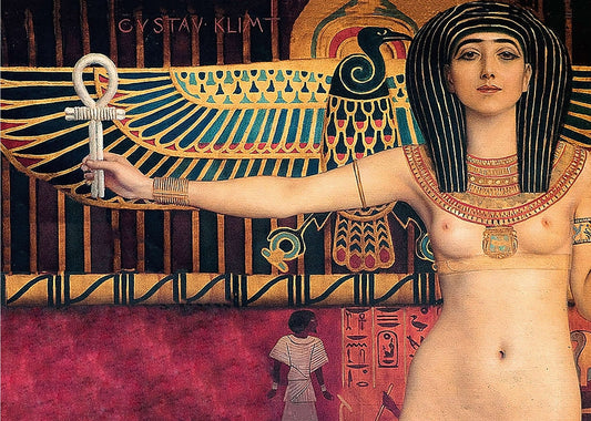 🏺 Det gamle Egypt – Isis – Gustav Klimt (ca. 1890-1891)