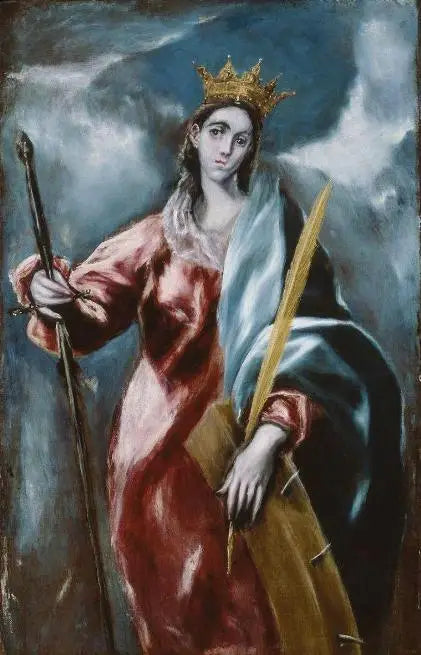 Sainte Catherine - El Greco - Alpha Reproduction
