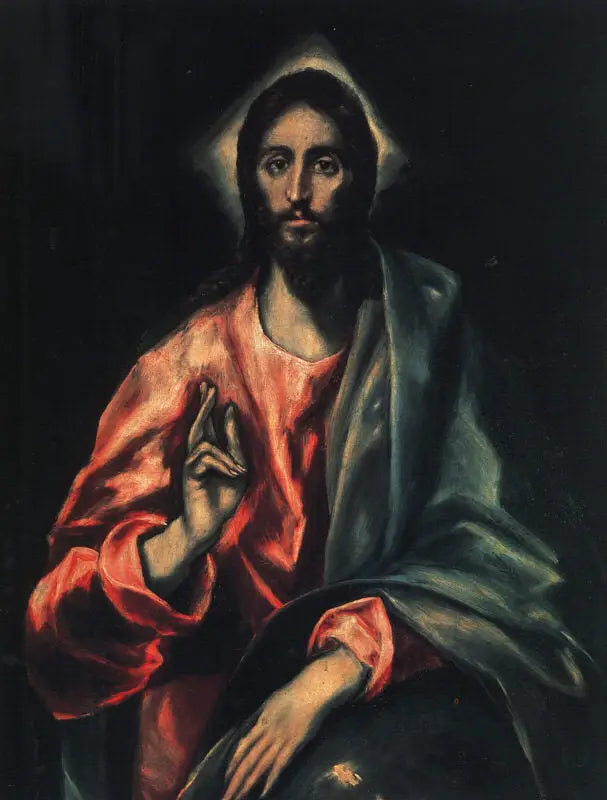 Salvator Mundi - El Greco - Alpha Reproduction