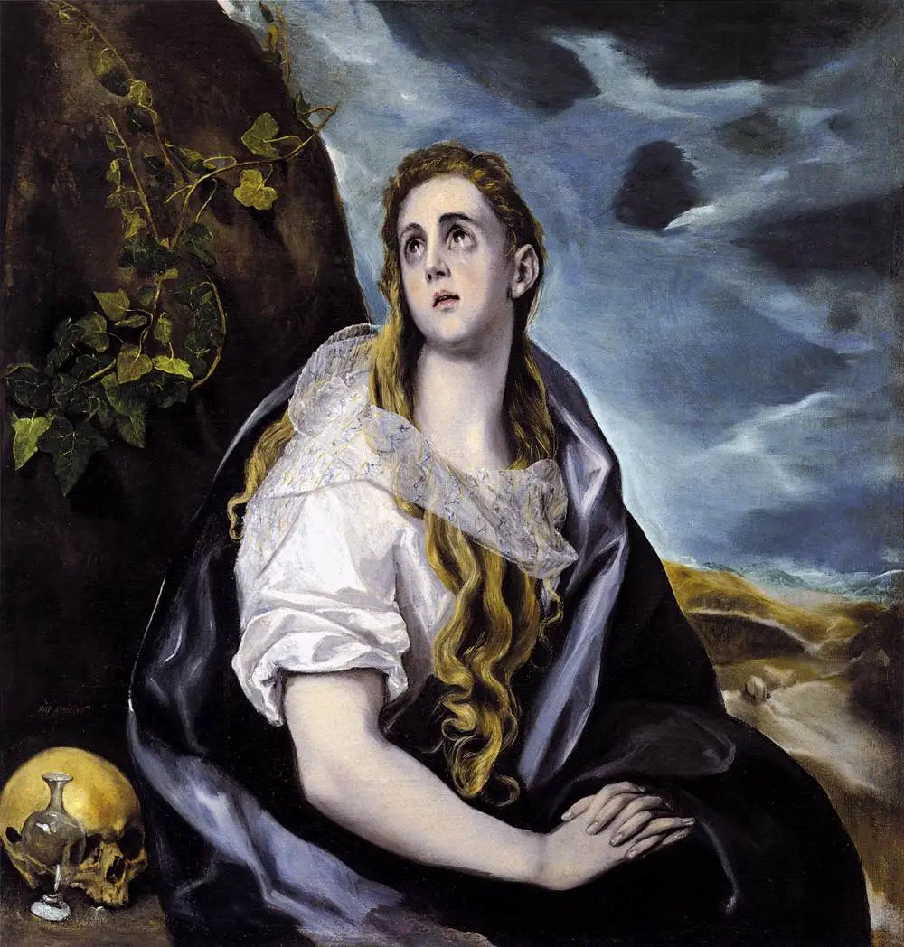 La Madeleine repentante - El Greco - Alpha Reproduction