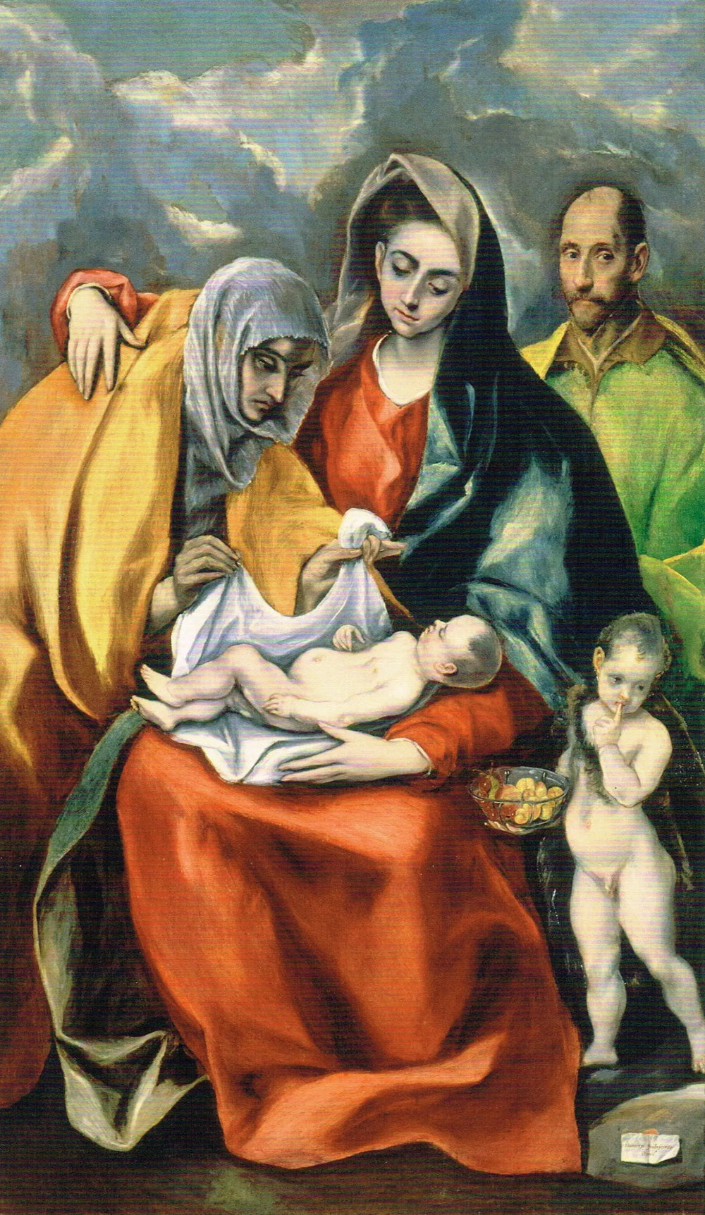 La Sainte Famille. - El Greco image 1 reproduction artisanale de tableau