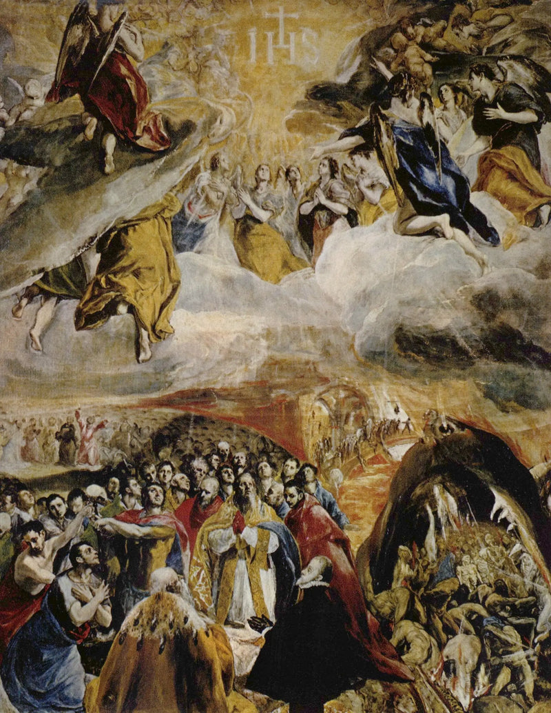 Tilbedelsen av Jesu navn - El Greco