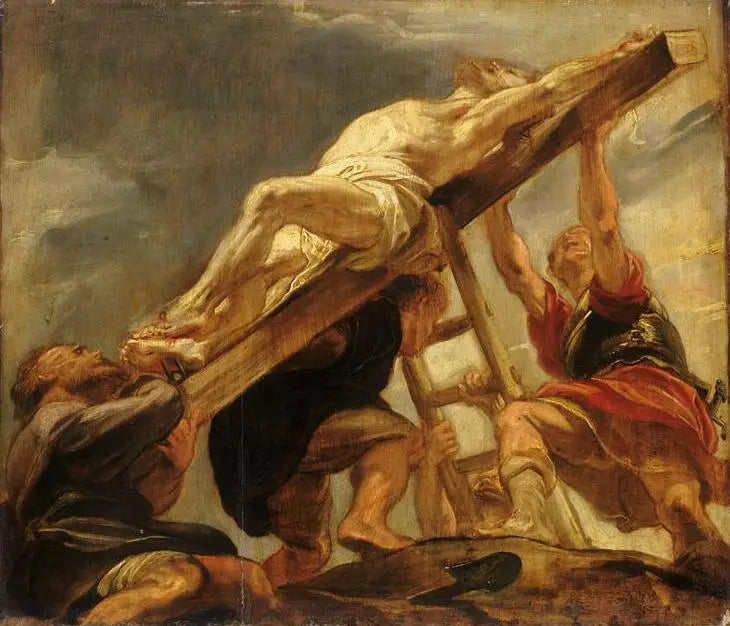 L’Élévation de la croix - Peter Paul Rubens - Alpha Reproduction