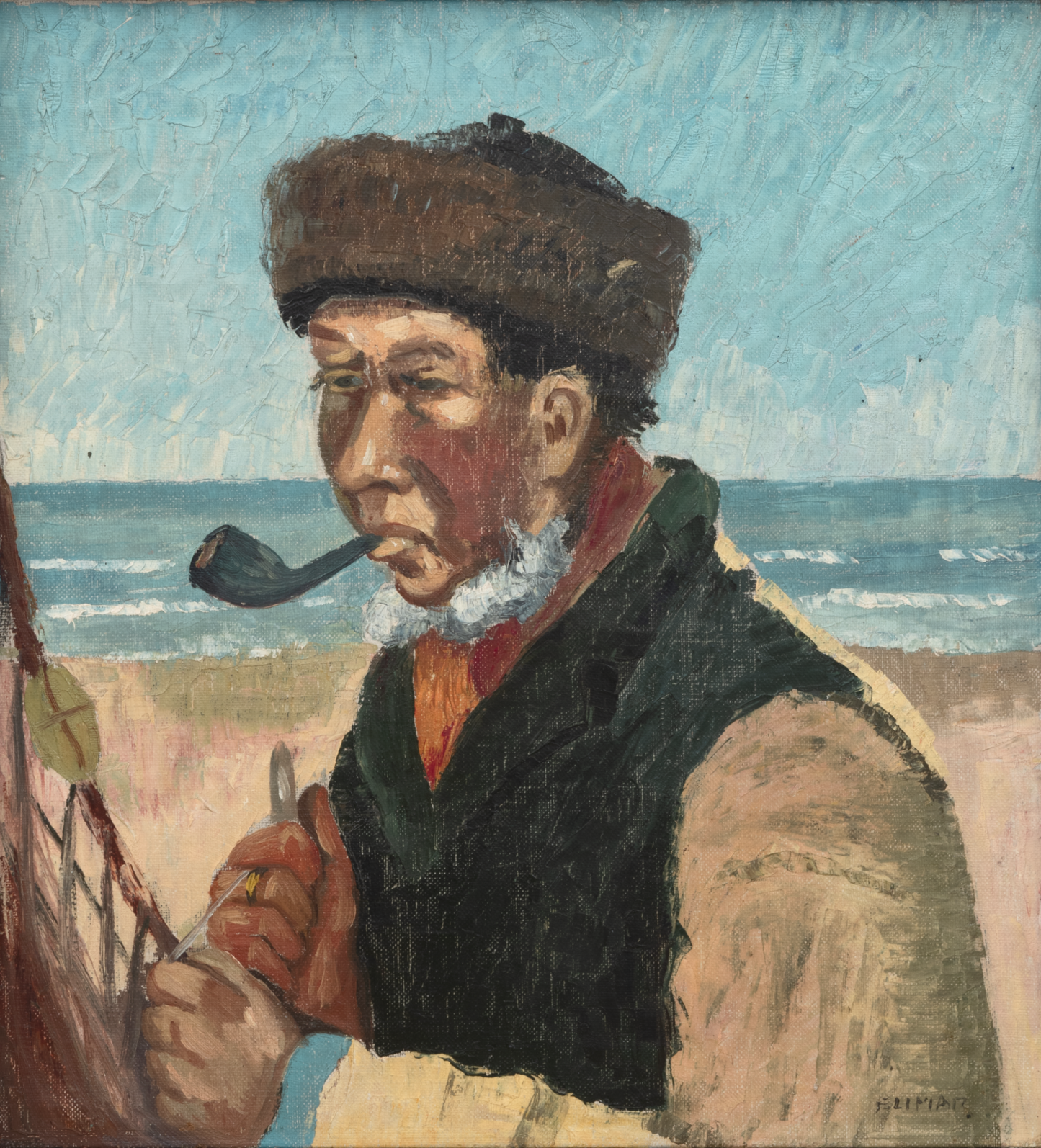 🧓 Elimar – Tilskrevet Vincent van Gogh (ca. 1882)