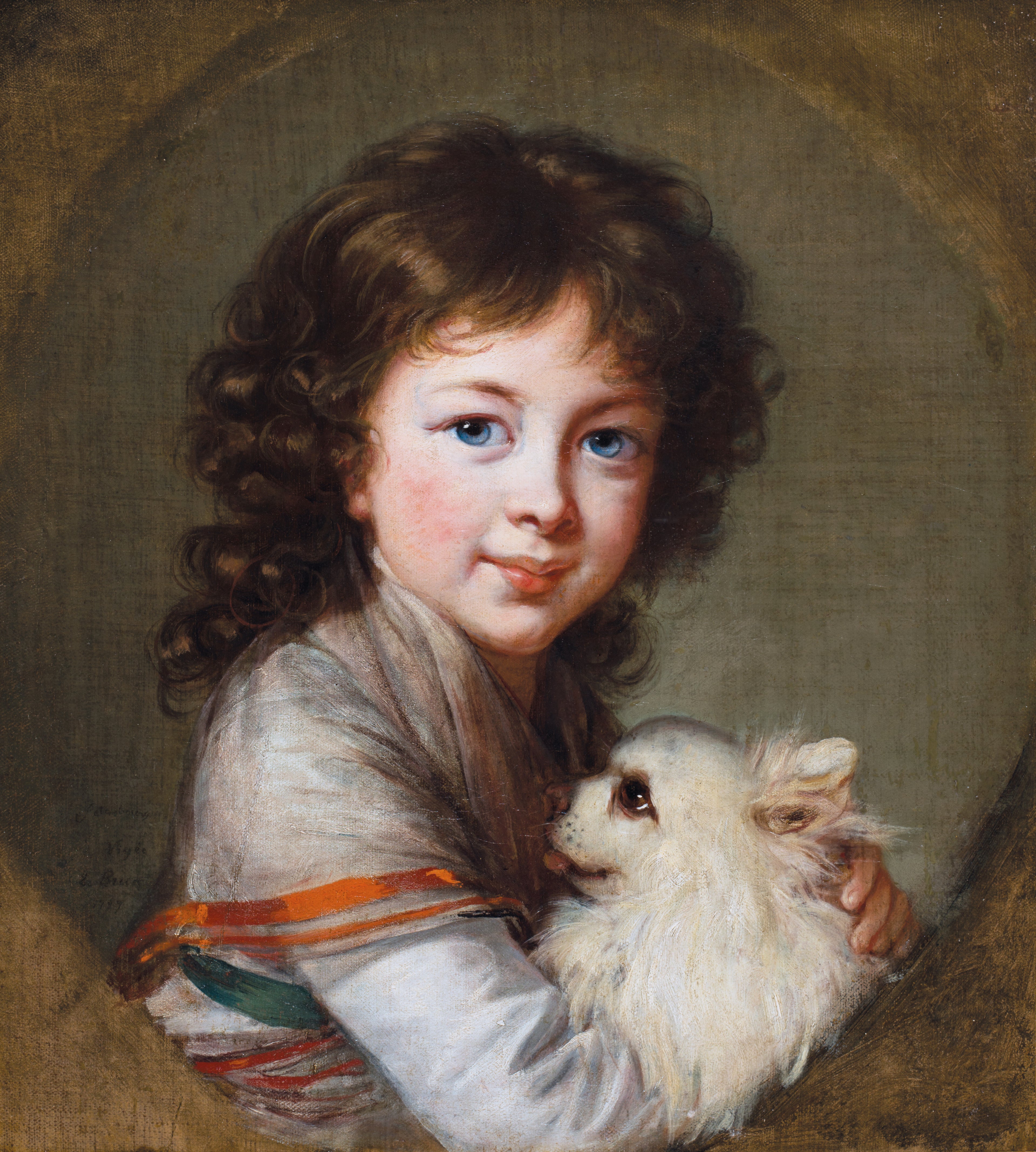 Portrait d'Elisabeth Isabella Mniszech - Élisabeth Vigée Le Brun
