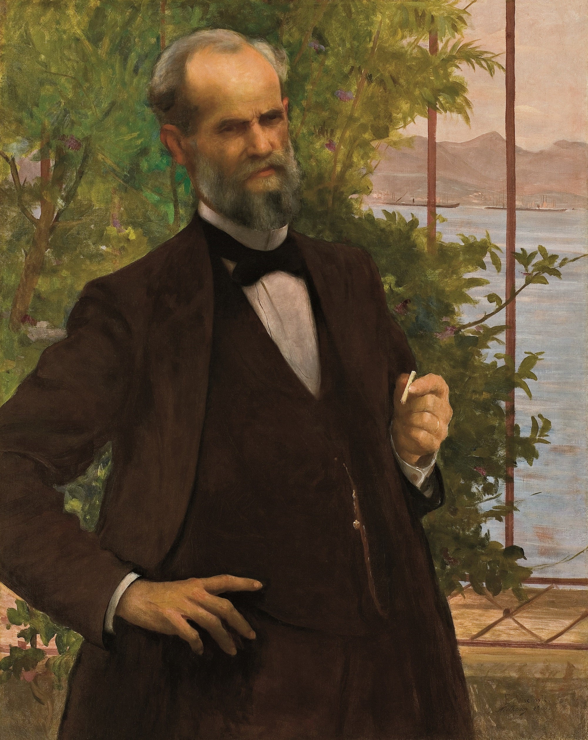 Portrait de M. Simas - Eliseu Visconti