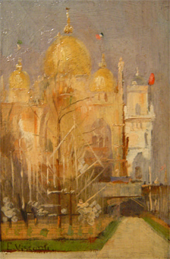 Pavillon d'Italie à l'Exposition Universelle de Paris de 1900 - Eliseu Visconti