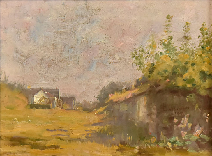 Saint Hubert - Estudo para « Ronda de crianças » - Eliseu Visconti