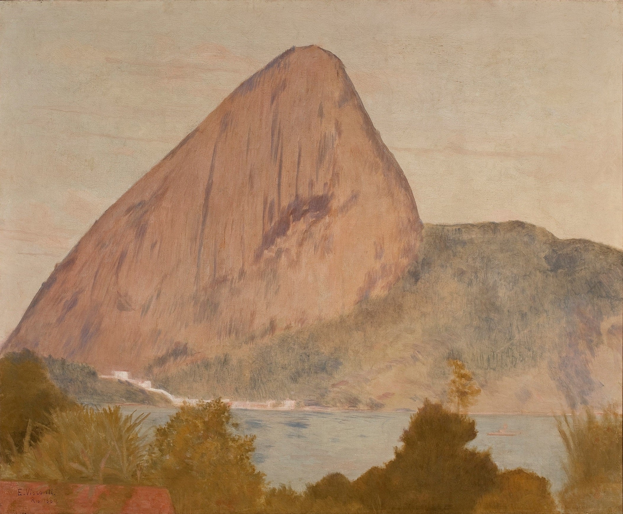 Marina avec Pão de Açúcar - Eliseu Visconti