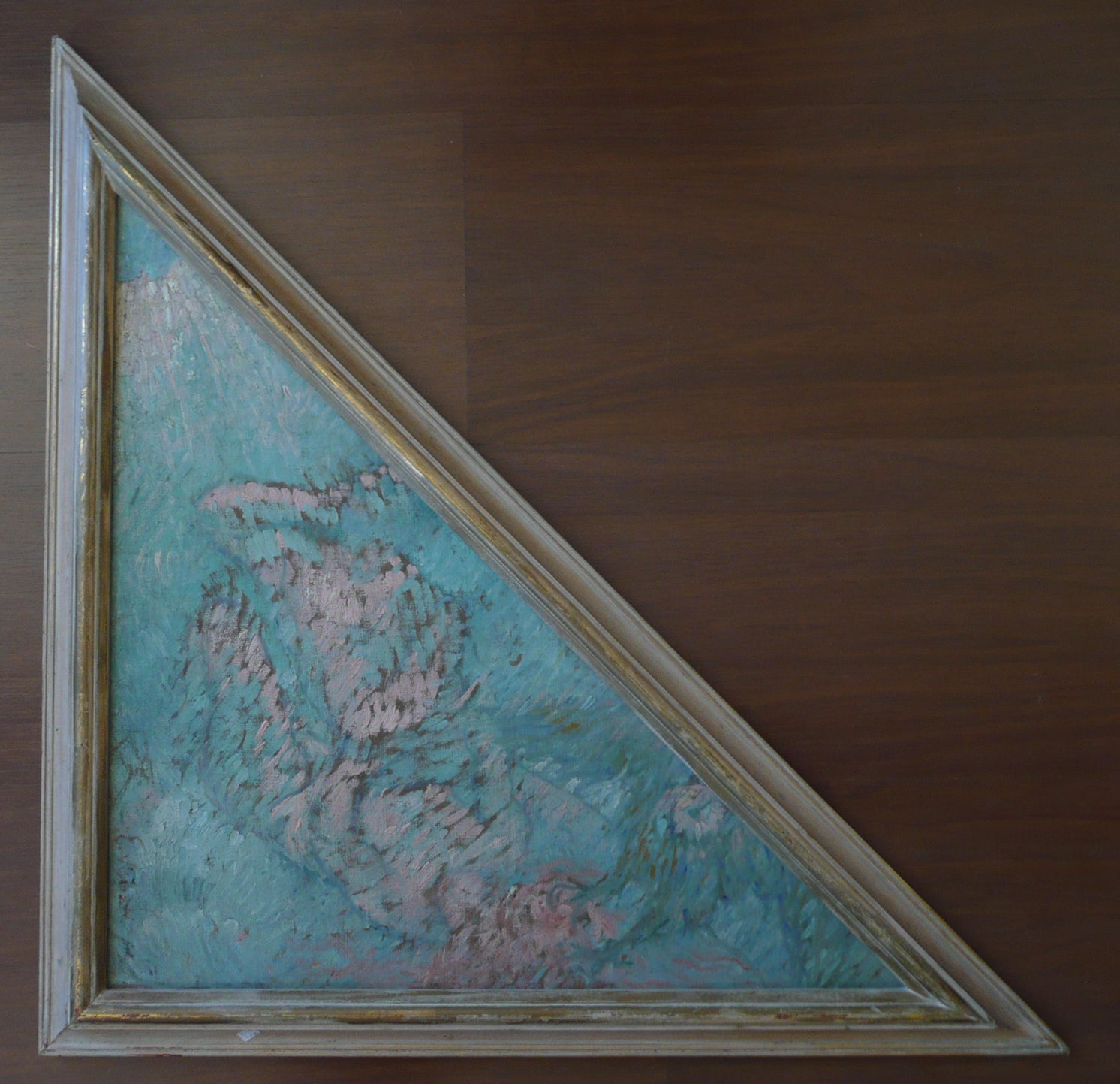 Alegoria ao Drama - Estudo para o triângulo do teto do Theatro Municipal do Rio de Janeiro - Eliseu Visconti