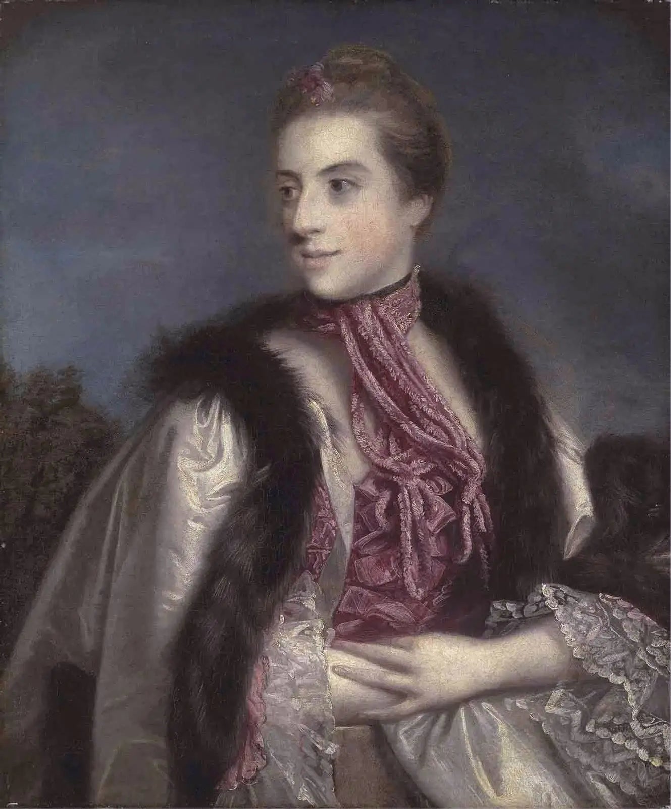 Elizabeth Drax comtesse de Berkeley (1720-1792) - Joshua Reynolds - Alpha Reproduction