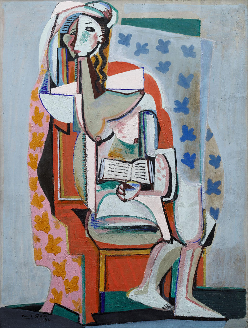 La Lectrice - Emil Filla