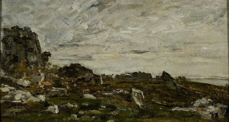 Områder rundt Plougastel - Eugène Boudin