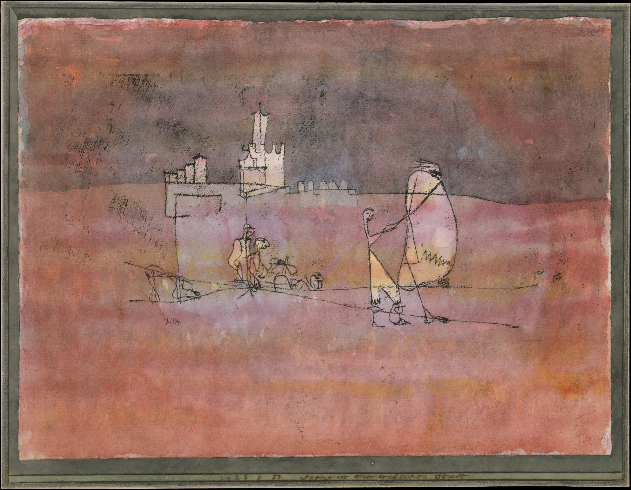 Episode Before an Arab Town — Paul Klee