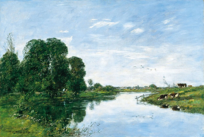 Elven Touques i Saint-Arnoult - Eugène Boudin