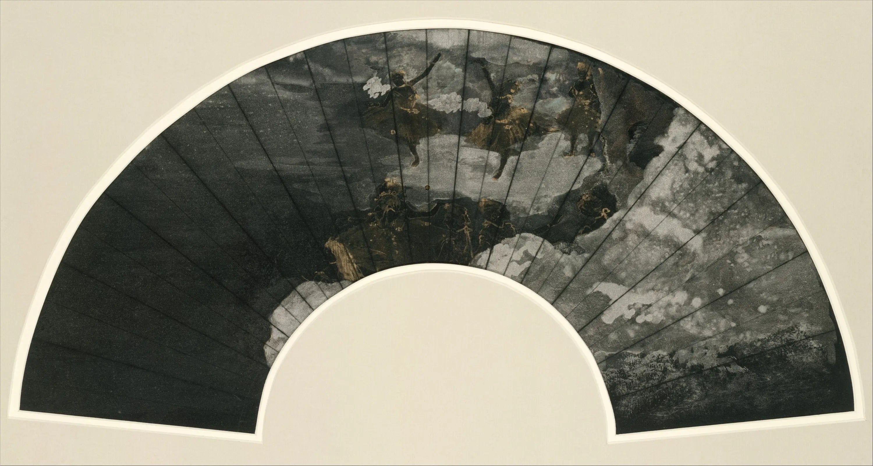 Reproduction du tableau « Support de ventilateur : Le Ballet - Edgar Degas » par Alpha Reproduction en peinture à l’huile