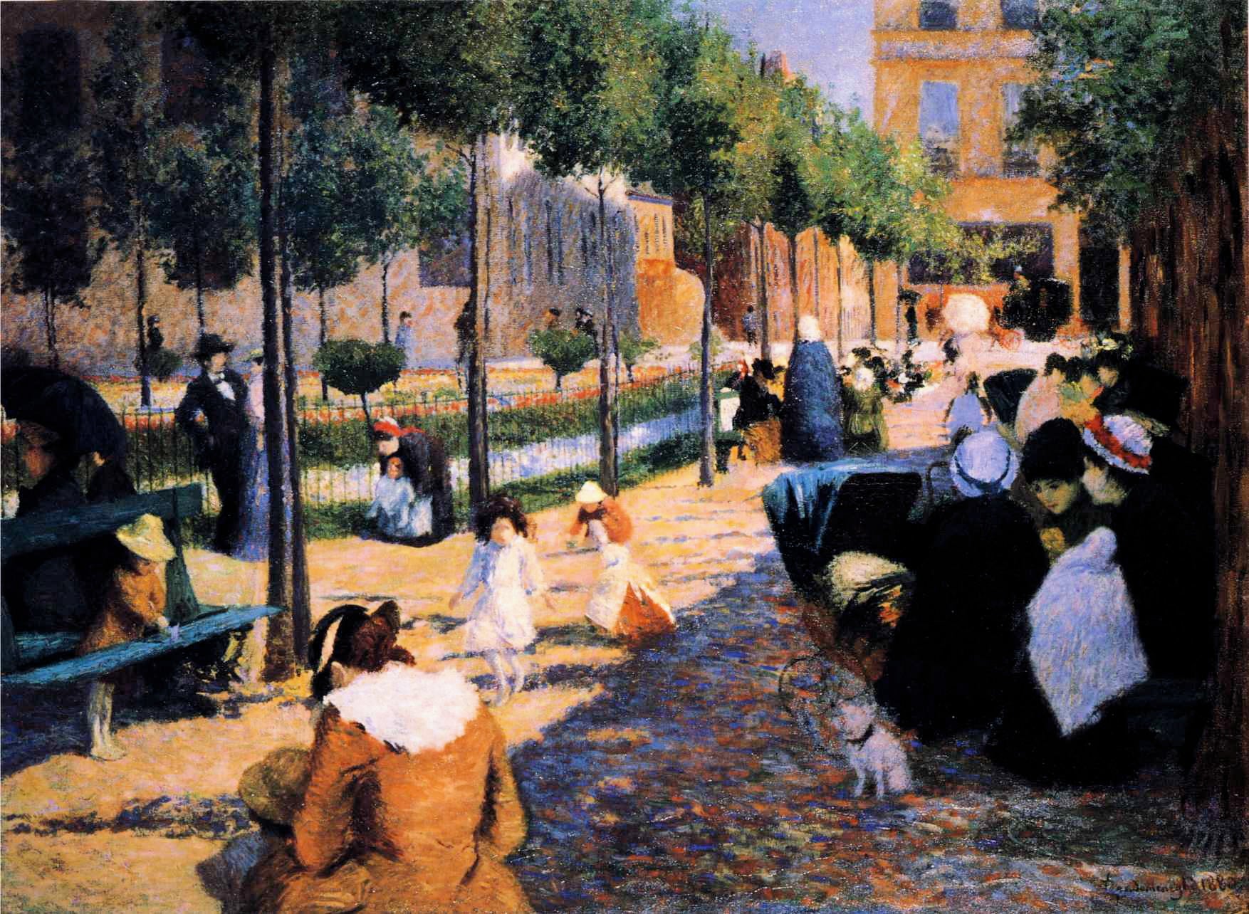 Place d’Anvers Paris - Federico Zandomeneghi - Alpha Reproduction