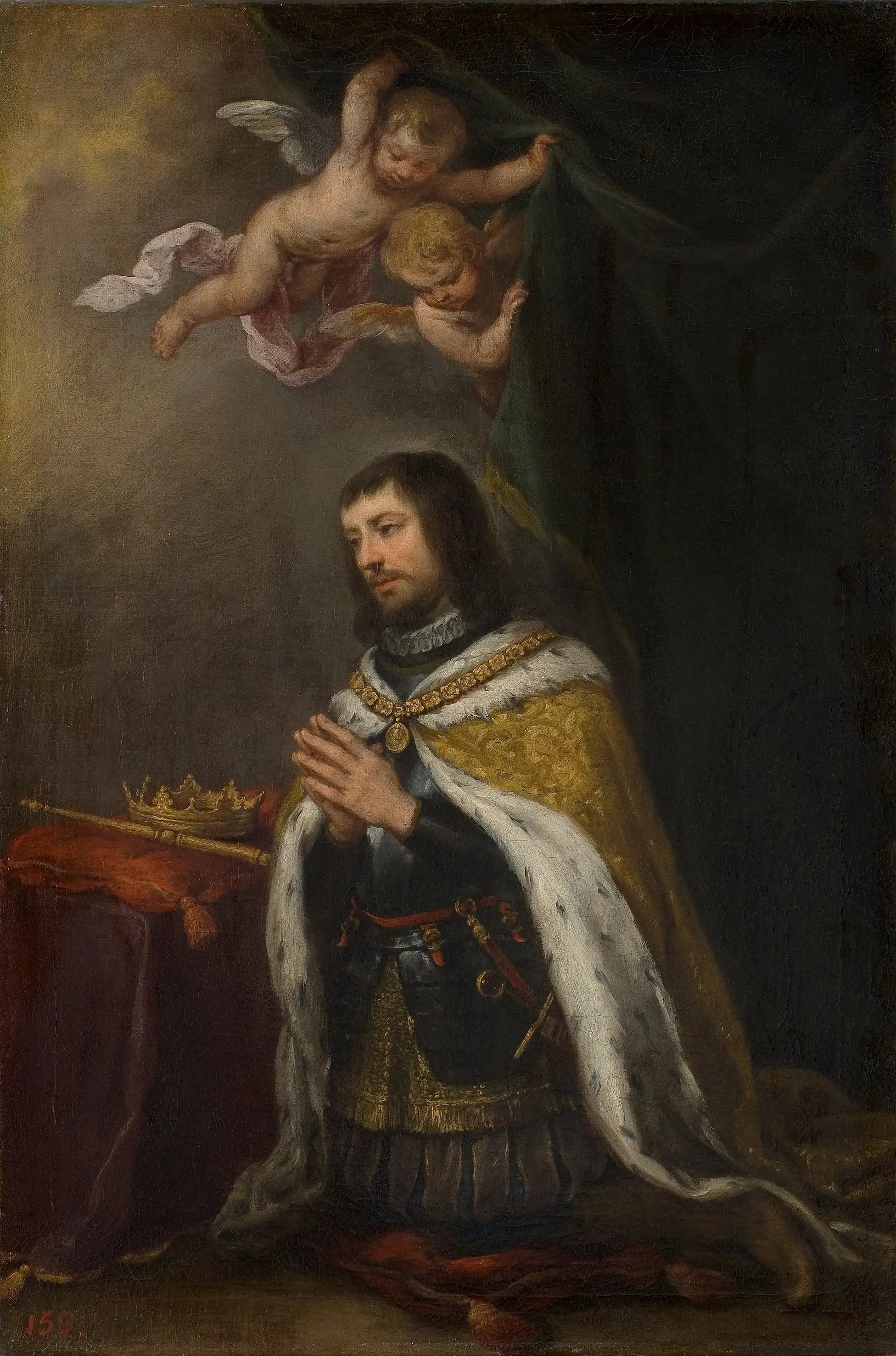 Saint Ferdinand roi de Castille de Léon et des Asturies - Bartolomé Esteban Murillo - Alpha Reproduction