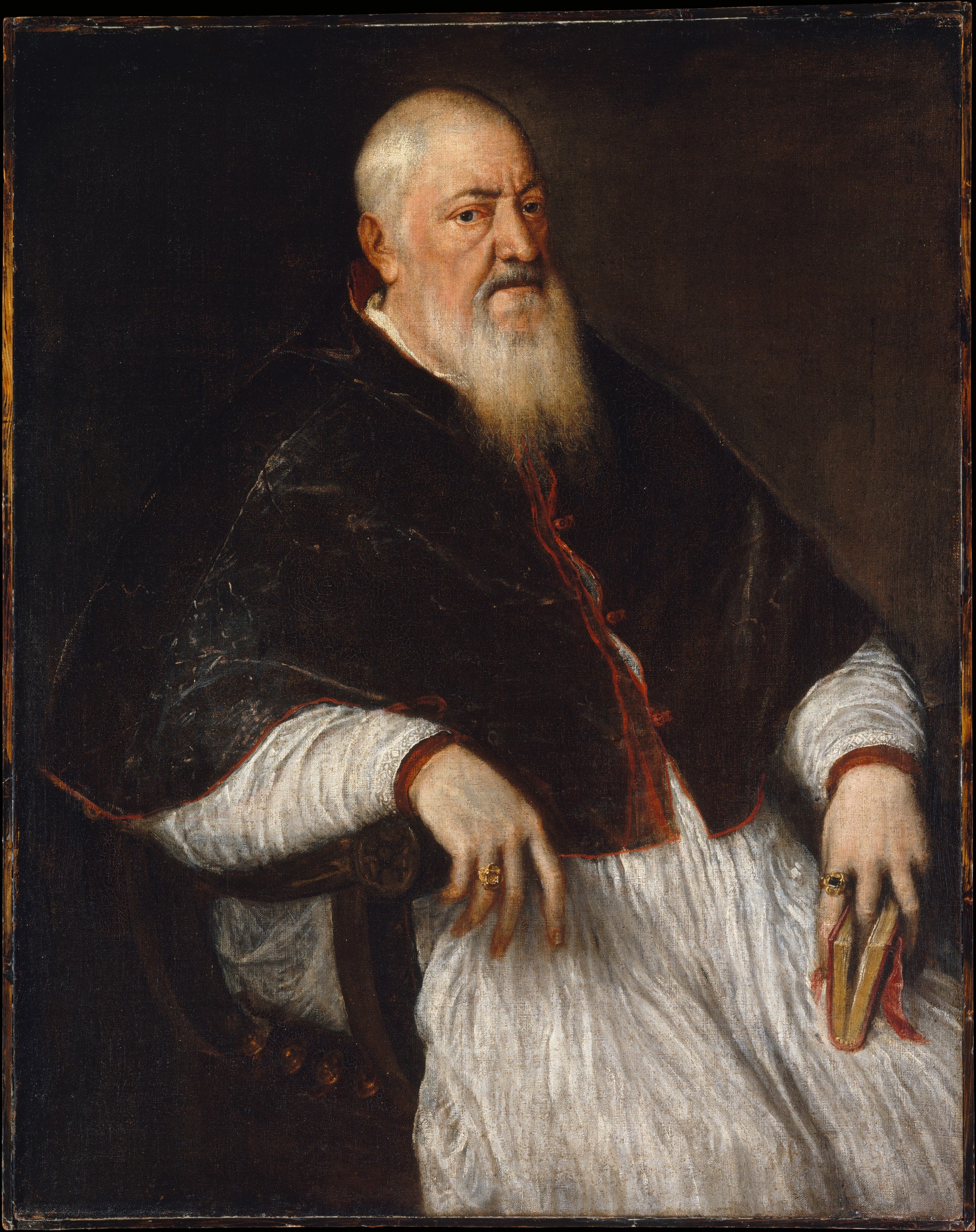 Portrait du cardinal Filippo Archinto - Titian