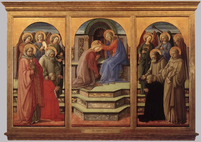 Marsuppini-kronen - Fra Filippo Lippi