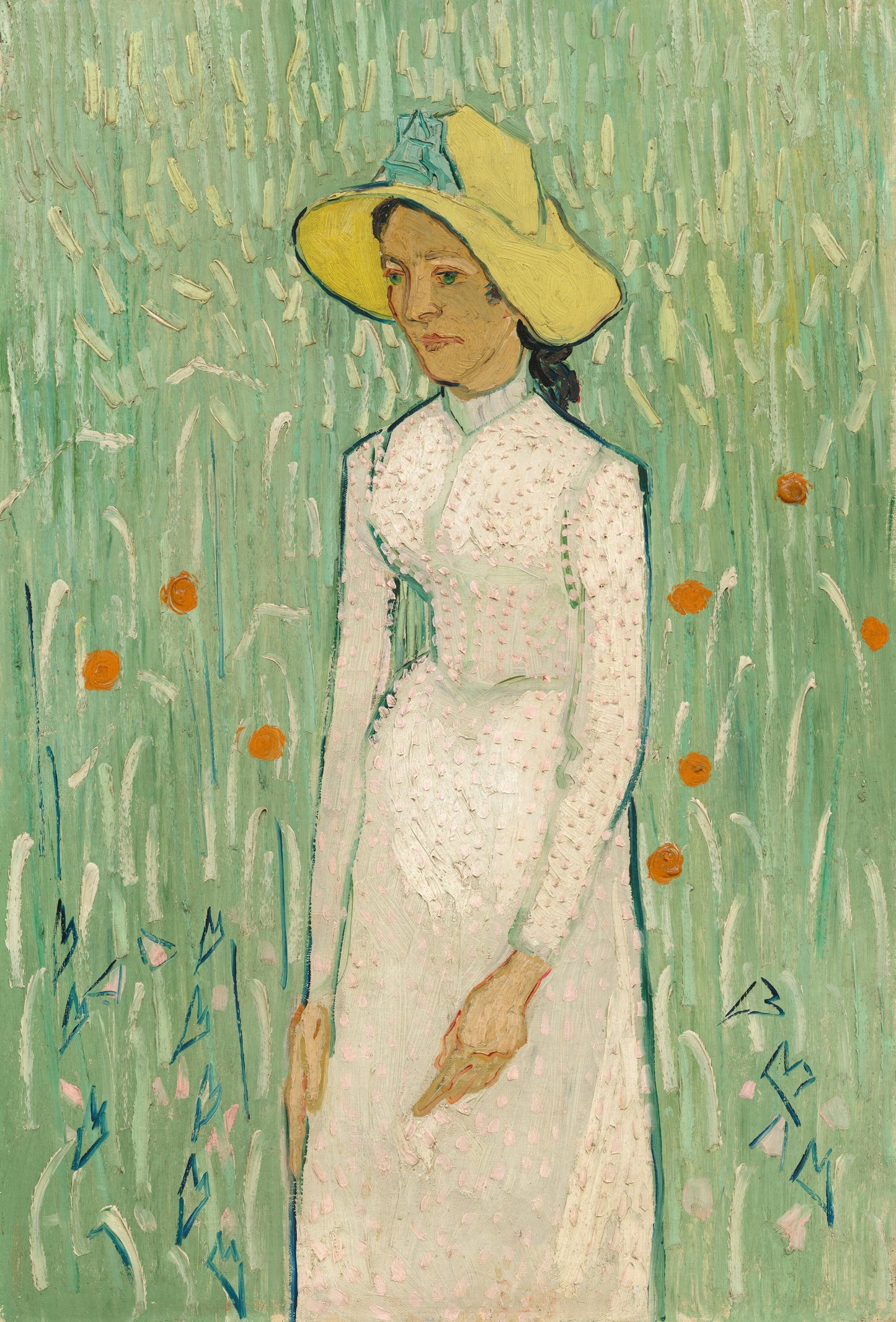 👒 Jente i hvitt – Vincent van Gogh (1890)