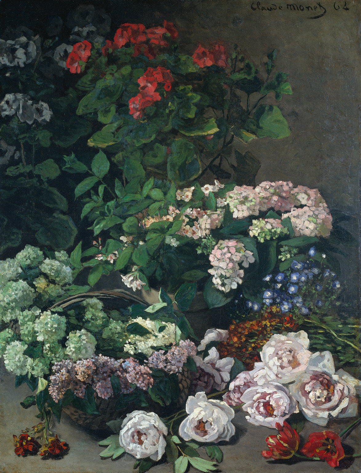 Vårblomster - Claude Monet