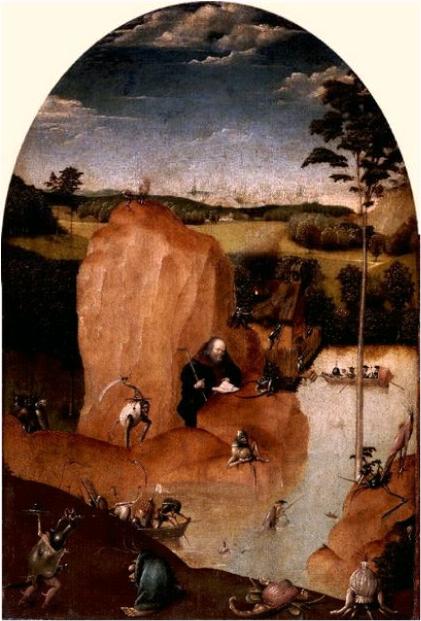 St. Antonios fristelse - Hieronymus Bosch