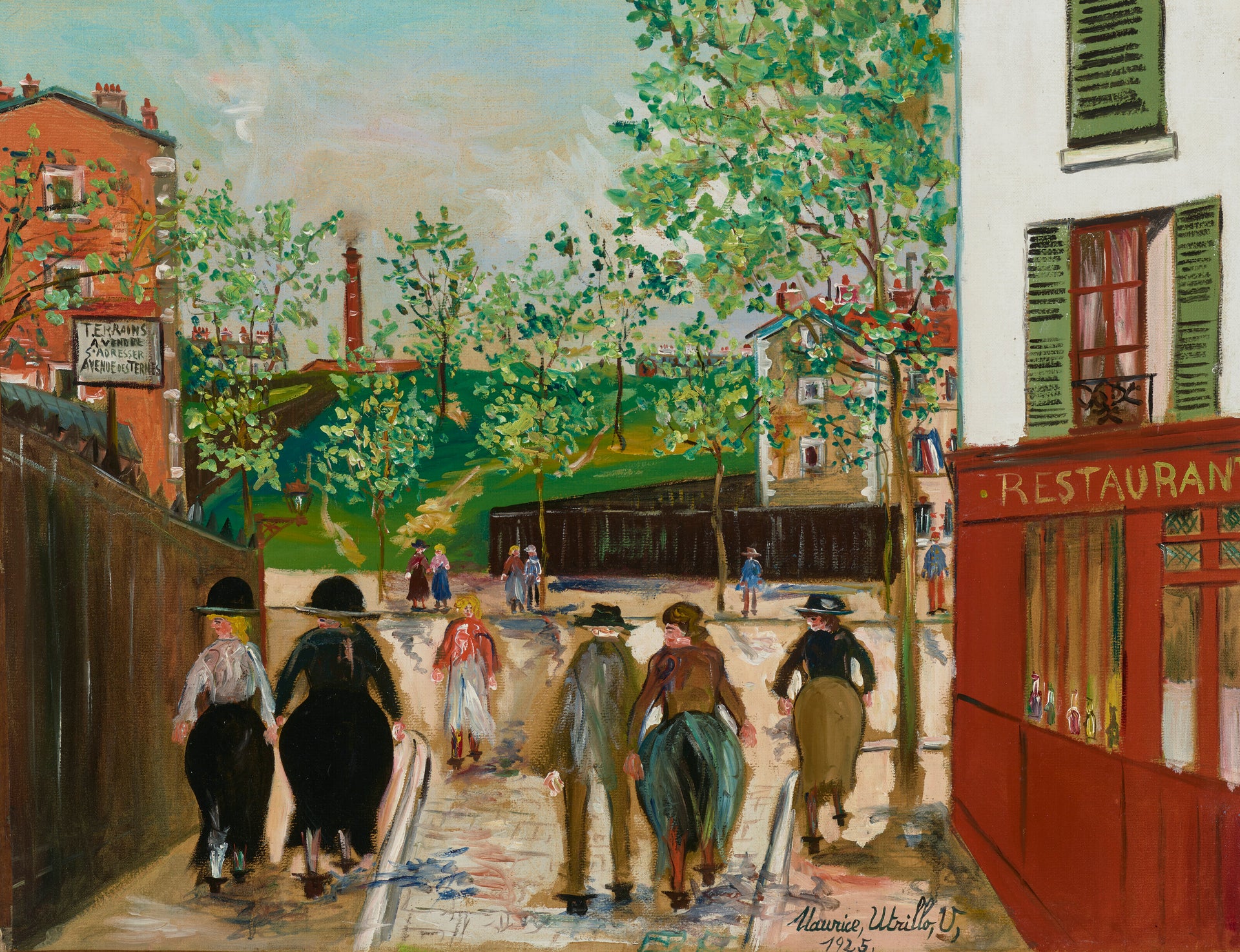 Fortifications au nord de Paris - Maurice Utrillo